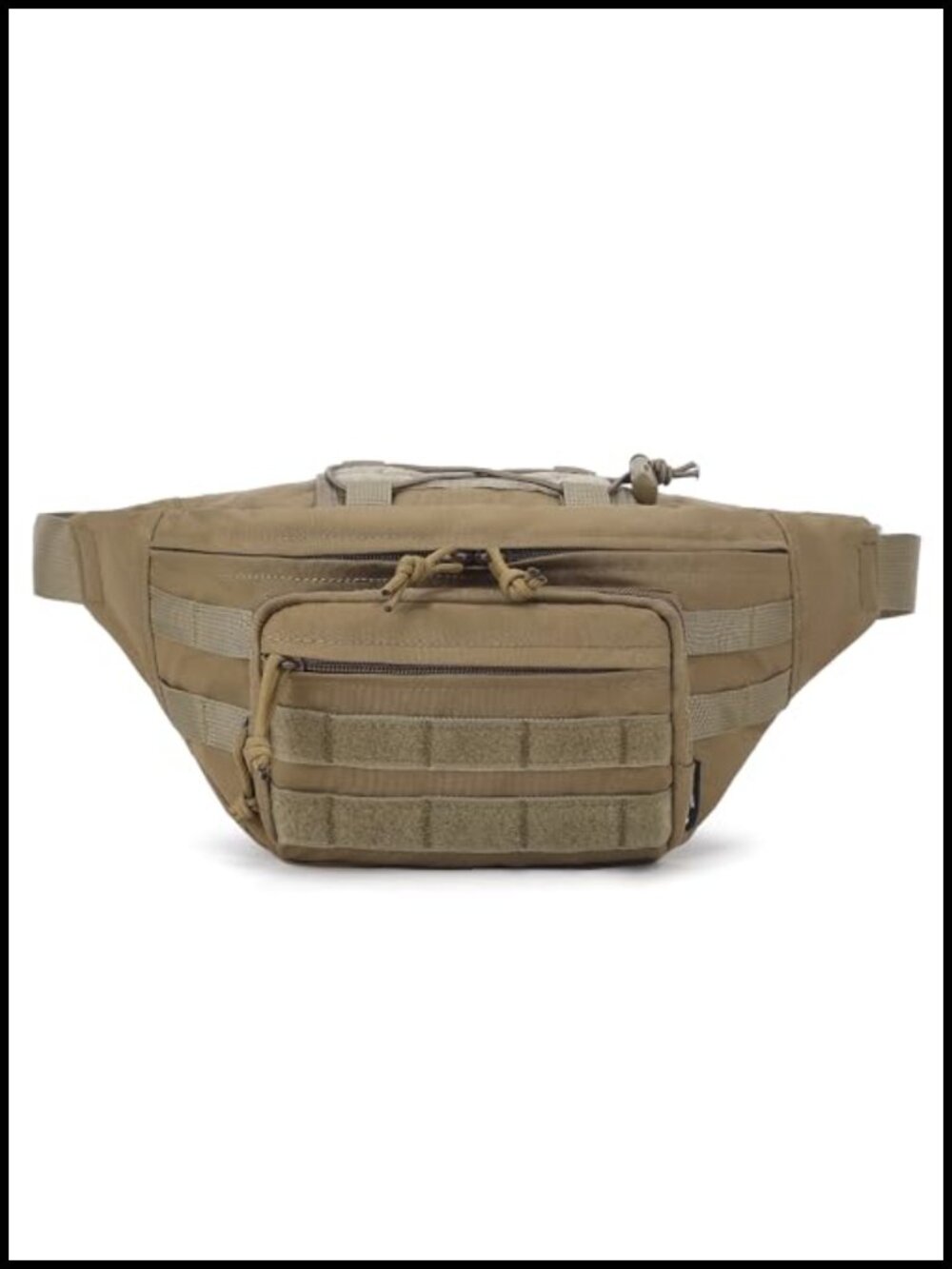 Unisex Tactical Waist Pack Bag Polyester Hiking Crossbody